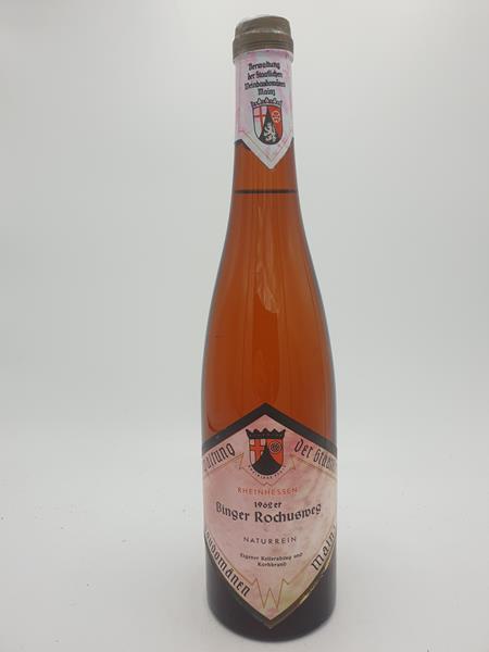 Staatliche Weinbaudomne Mainz - Binger Rochusweg naturrein 1962