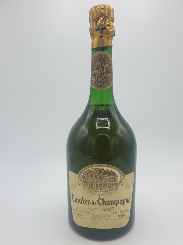 Taittinger La Cuve Comtes de Champagne blanc de blanc 1969