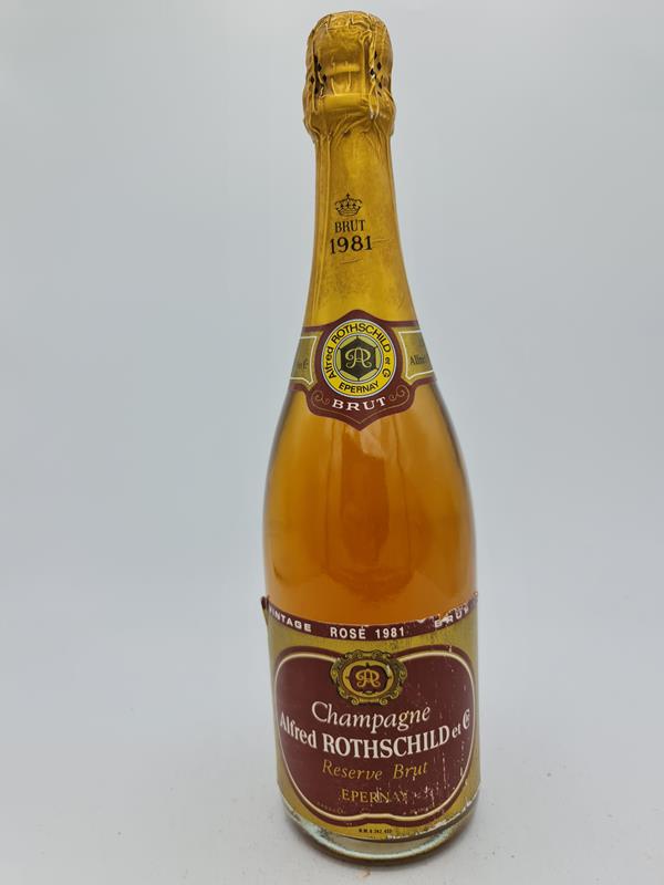 A. Rothschild & Cie - Champagne Reserve brut vintage Ros 1981