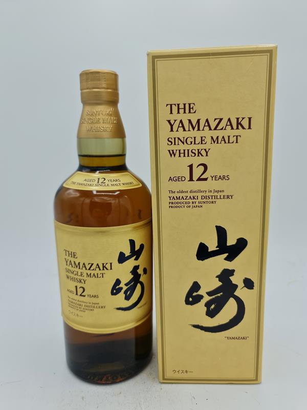 The Yamazaki Single Malt Whisky 12 Year Old Japan 43% alc. by vol 700ml in OC