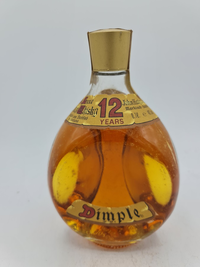 Dimpel De Lux Scotch Whisky 12 Years Old  John Haig & Co 40% alc by vol. 700ml NV 'Old release from the 1980s'