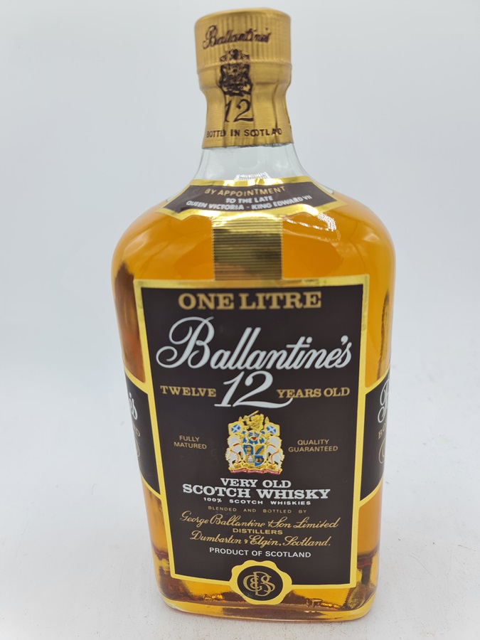 Ballantines 12 Years Old Blended Scotch Whisky 43% alc by vol 70cl 'Release from the 1970s' NV