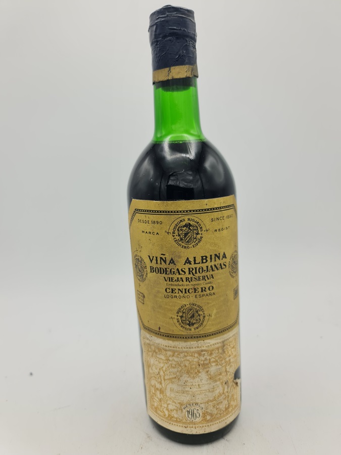 Vina Albina Bodegas Riojanas - Vina Albina Vieja Reserva 1965