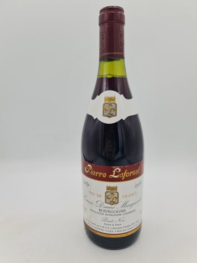 Pierre Laforest - Bourgogne Pinot Noir Cuve Dame Marguerite 1989