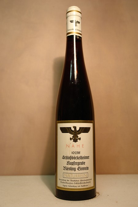 Staatliche Weinbaudomne Niederhausen Schlossbckelheim - Schlossbckelheimer Kupfergrube Riesling Eiswein 1925