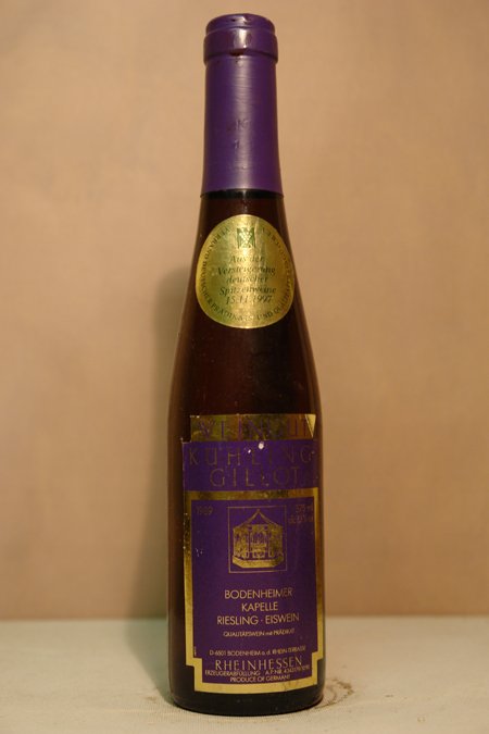 Weingut Khling-Gillot - Bodenheimer Kapelle Riesling Eiswein Versteigerungswein 1989 375ml