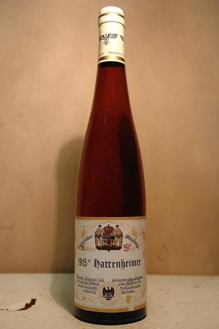 Königlich Preuss. Domänenkellerei - Hattenheimer Riesling Kabinettwein 1915