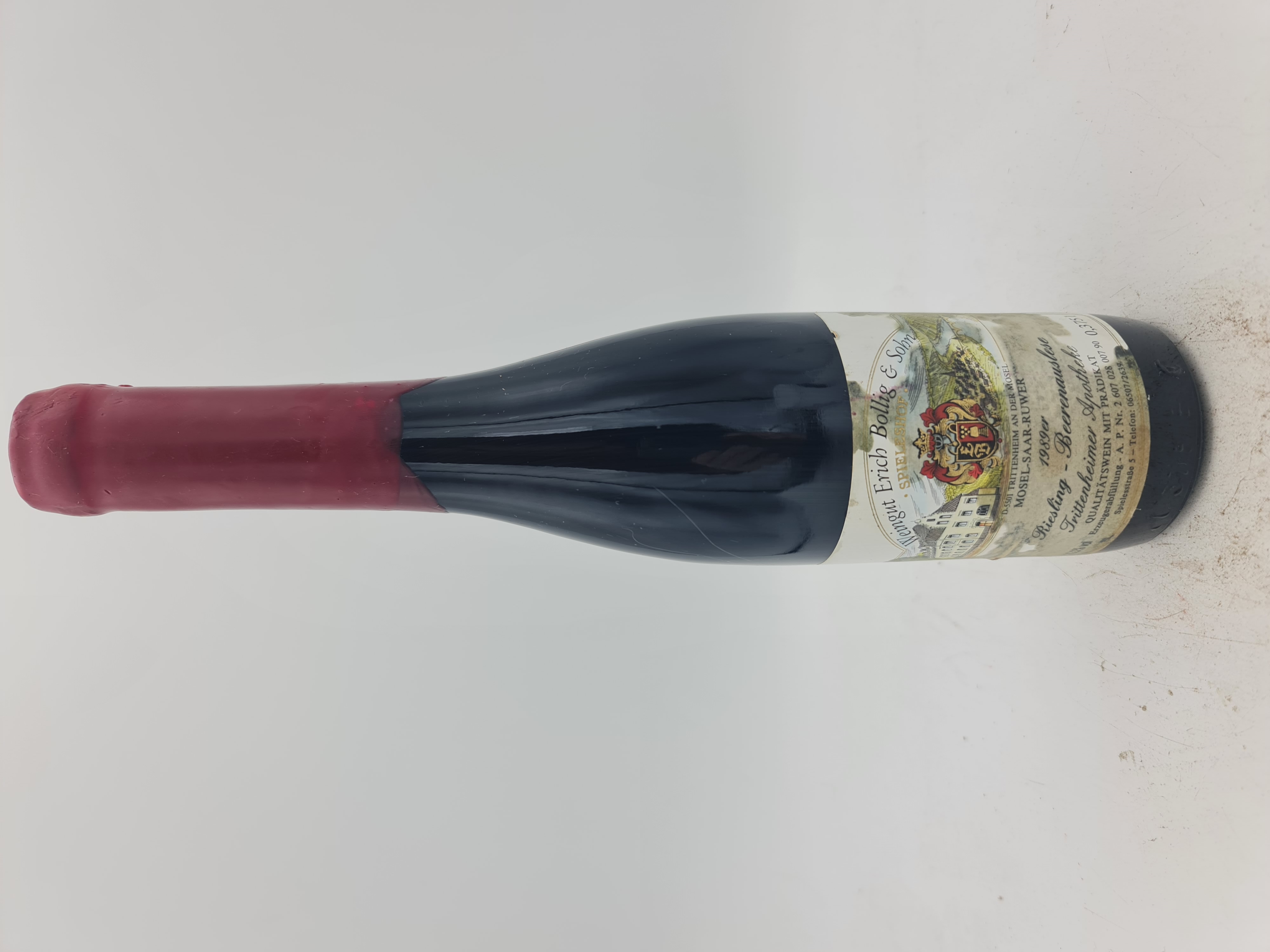 Weingut Erich Bollig & Sohn - Trittenheimer Apotheke Riesling Beerenauslese 1989 375ml