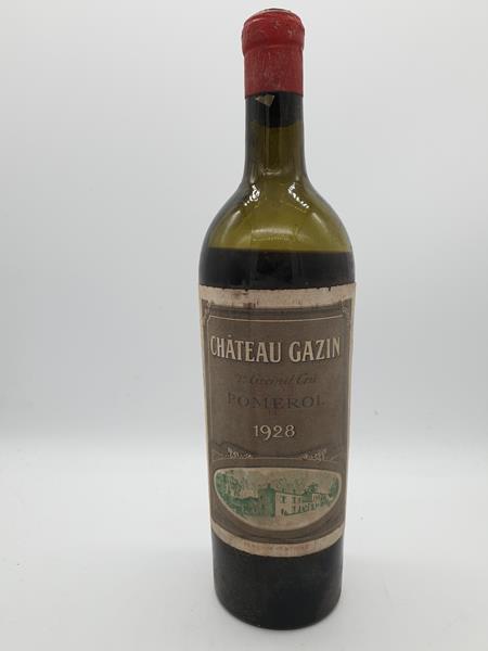 Château Gazin 1928 ex Nicolas LS