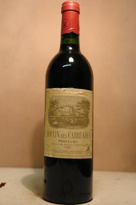 Carruades de Lafite 'Château Lafite Rothschild' 1981