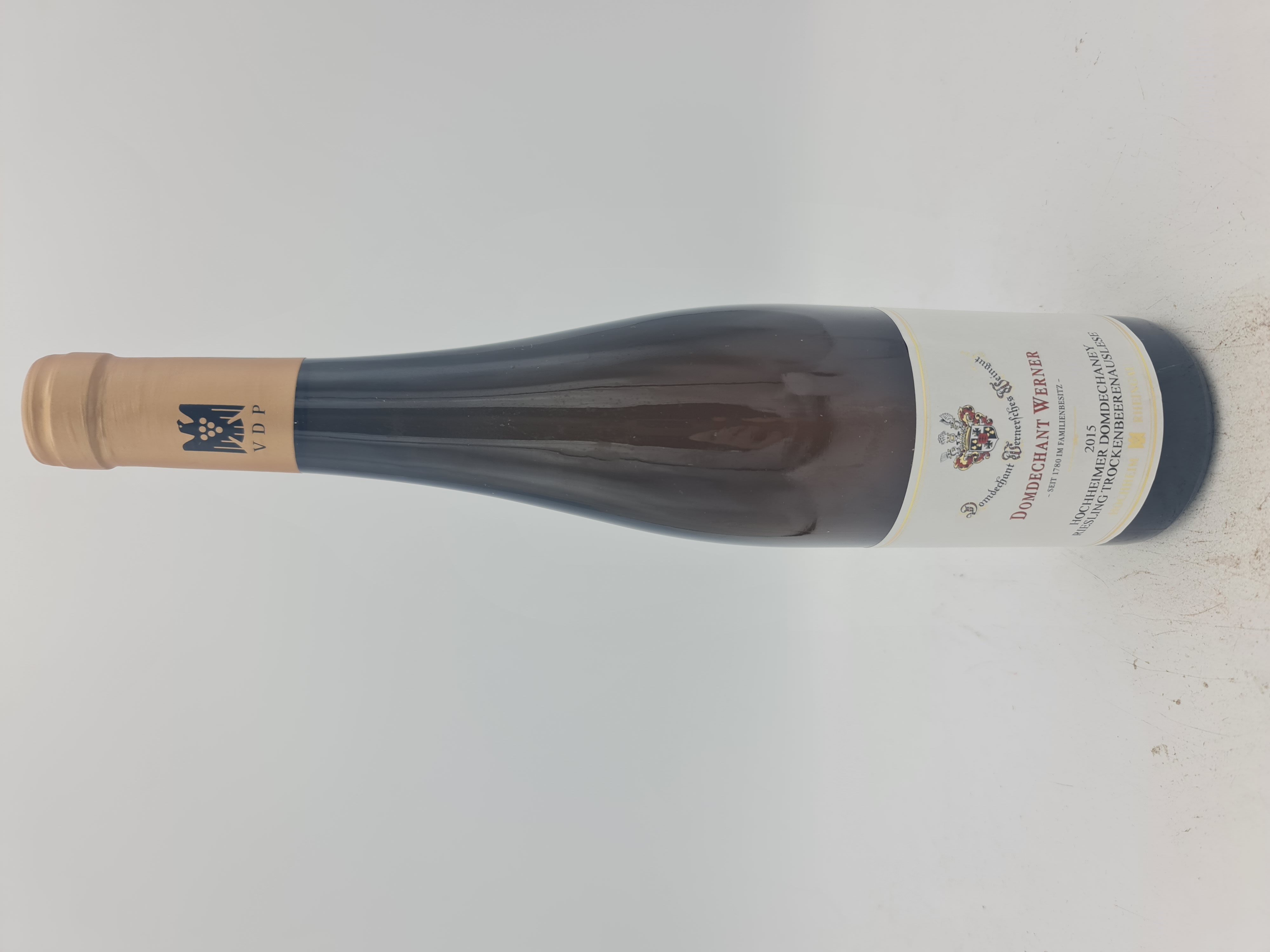 Domdechant Werner'sches Weingut - Hochheimer Domdechaney Riesling Trockenbeerenauslese Goldkapsel 2015 500ml