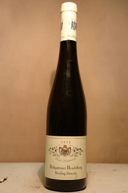 Fürst Löwenstein - Hallgartener Hendelberg Riesling Eiswein 1998 500ml