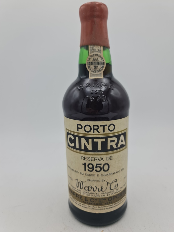 Warre's Cintra Reserve Vintage Port 1950 20% alc by vol 