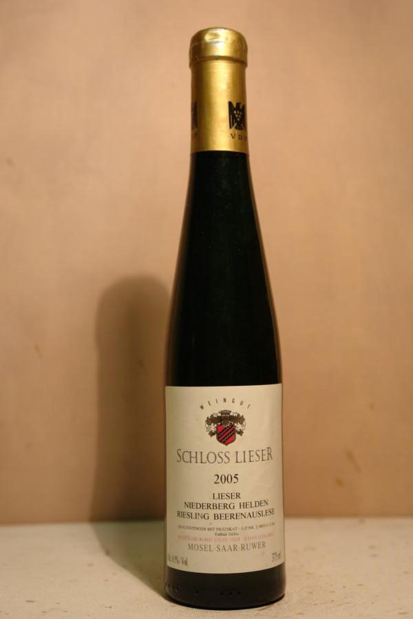 Schloss Lieser - Lieserer Niederberg Helden Riesling Beerenauslese Goldkapsel 2005 375ml