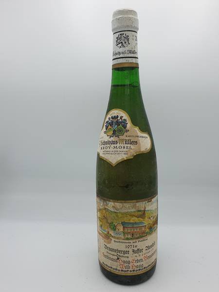 Willi Haag - Brauneberger Juffer Riesling Auslese 1971