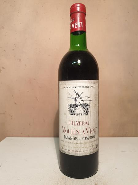 Château Moulin a Vent Lalande-de-Pomerol 1978
