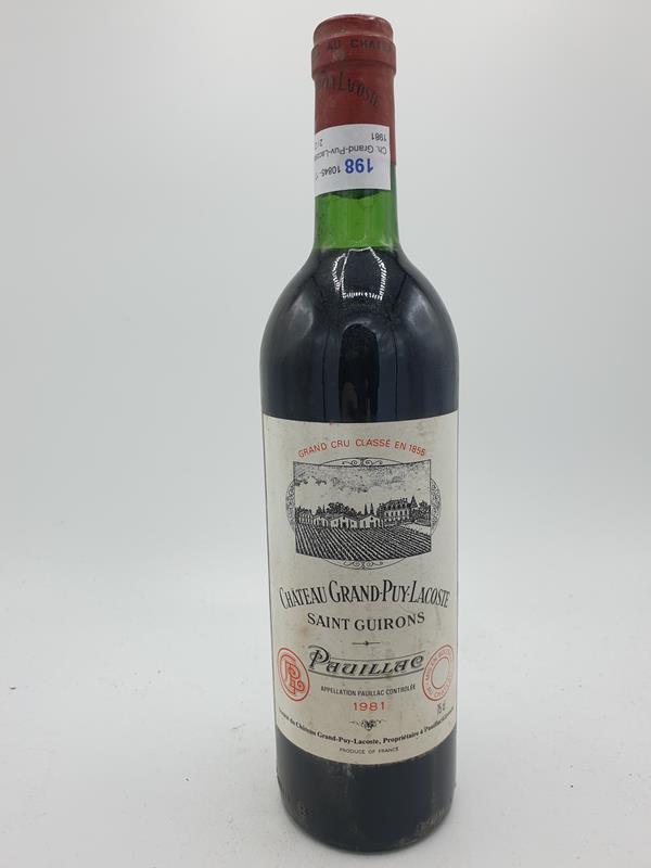 Château Grand Puy Lacoste 1981