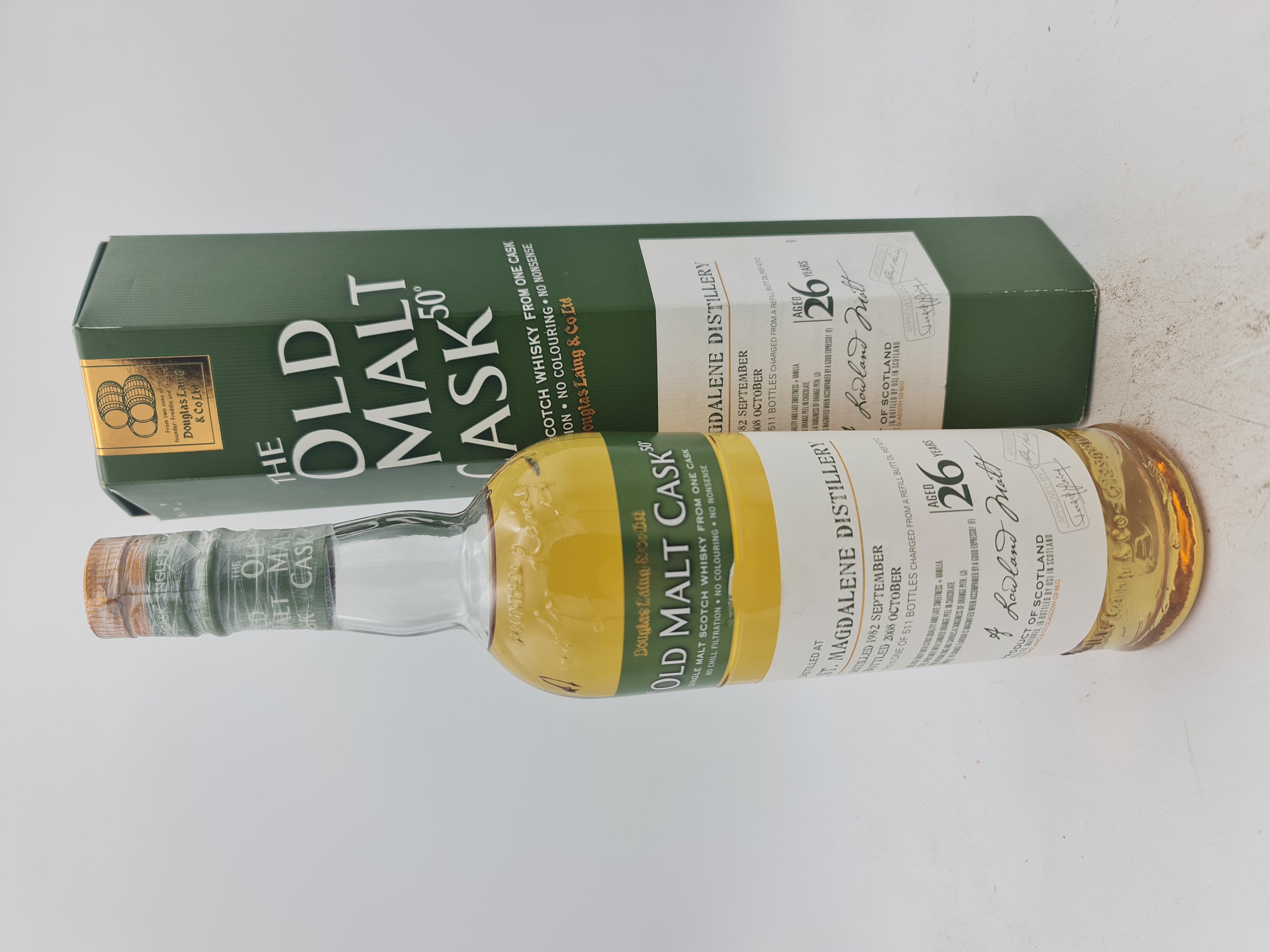 St. Magdalene 1982 26 Years old bottled 2008 Douglas Laing The Old Malt Cask 4712 50,0% alc. by vol. 700ml OC
