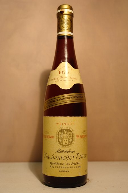 Fritz Bastian - Bacharacher Posten Riesling Beerenauslese 1976