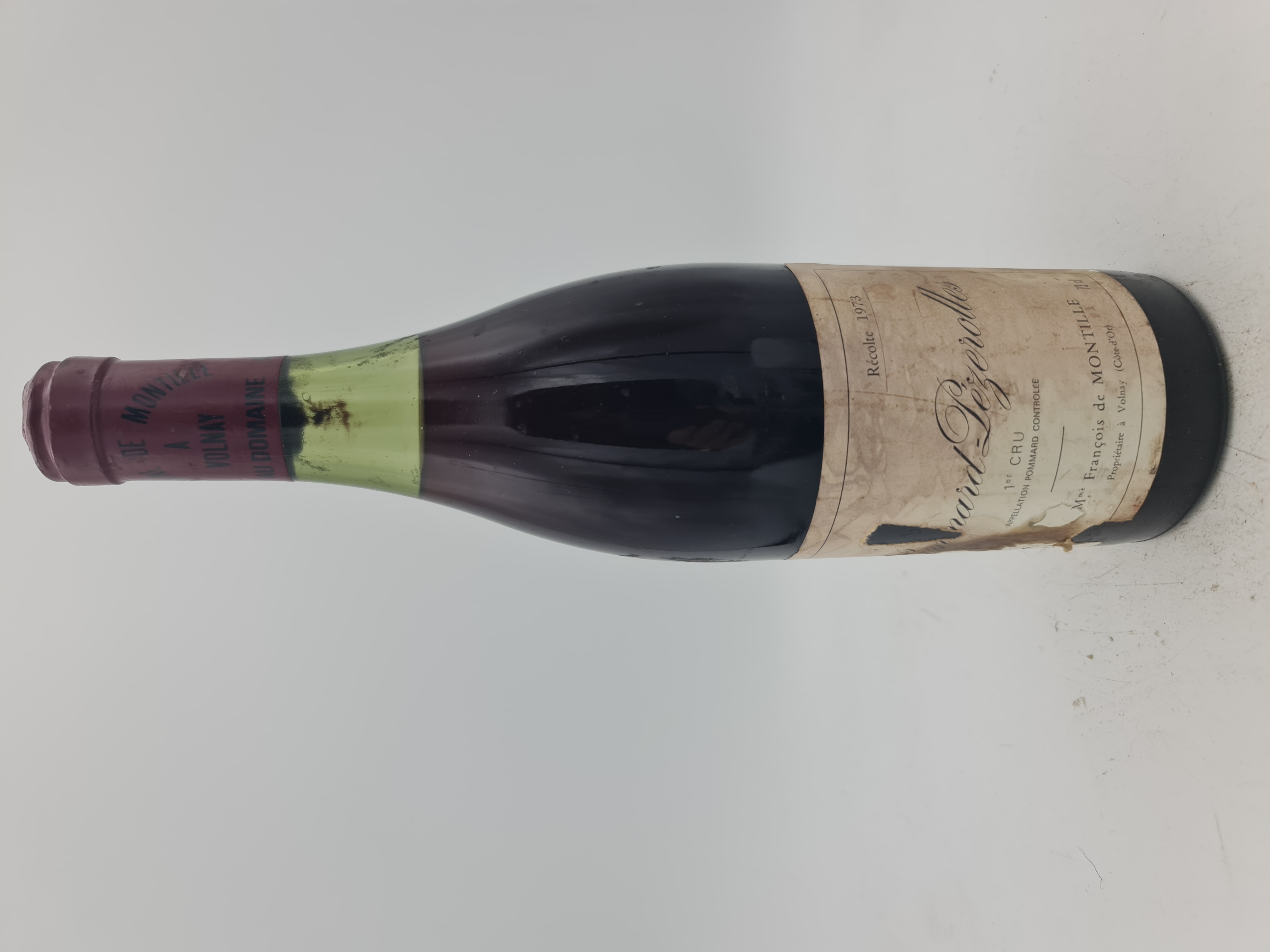 Domaine de Montille - Pommard 1er Cru 'Pézerolles' 1973