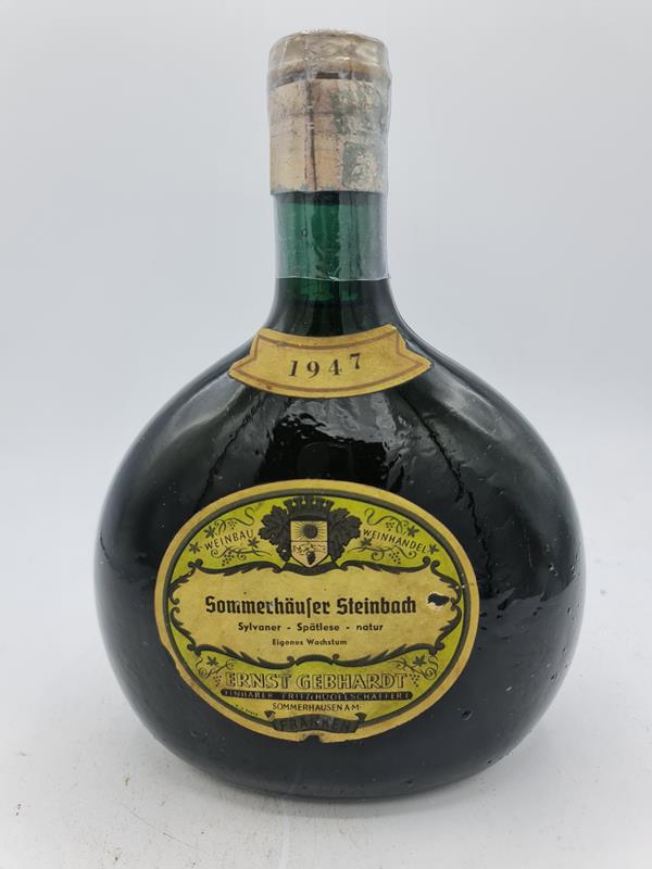 Ernst Gebhardt - Sommerhäuser Steinbach Sylvaner Spätlese natur 1947