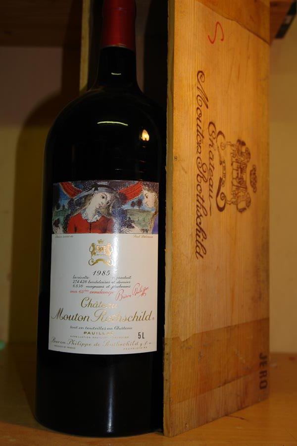Château Mouton Rothschild 1985 JEROBOAM 5000ml OWC