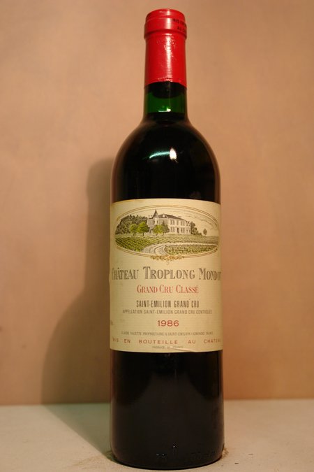 Château Troplong Mondot 1986
