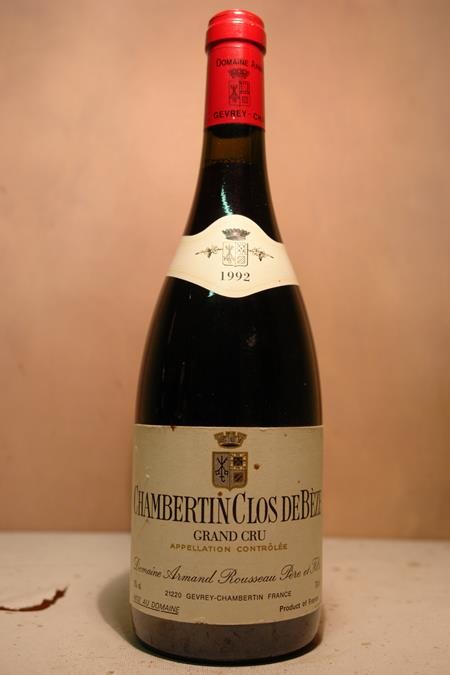 Armand Rousseau - Chambertin 'Clos de Bèze' Grand Cru 1992