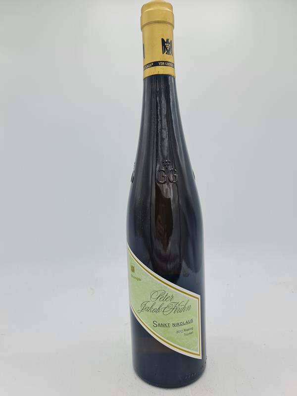 Peter Jakob Kühn - St. Nikolaus VDP Grosses Gewächs Riesling trocken 2012 'Schatzkammerwein PJ Kühn'