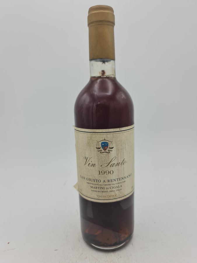 San Giusto a Rentennano 'Vin San Giusto' Passito Bianco Toscana IGT 15% alc by vol 1990 500ml