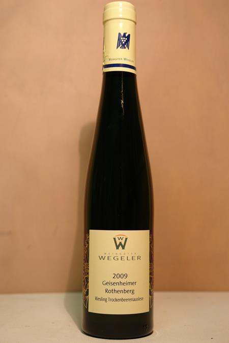 Wegeler - Geisenheimer Rothenberg Riesling Trockenbeerenauslese 2009 375ml