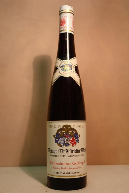 Dr. Bürklin Wolf - Wachenheimer Gerümpel Riesling Trockenbeerenauslese 1946