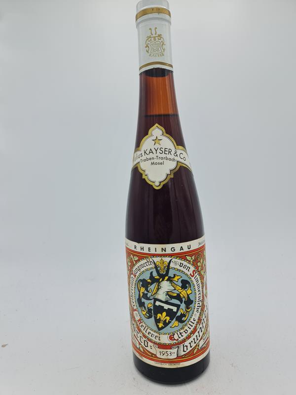 Freiherr Langwerth von Simmern - Erbacher Marcobrunn Riesling Edelbeerenauslese Cabinet 1953