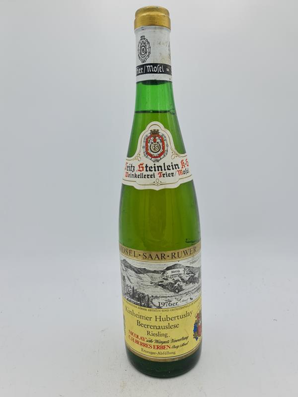 Nicolay´sche Weingutverwaltung C.H. Berres Erben - Kinheimer Hubertuslay Riesling Beerenauslese 1976