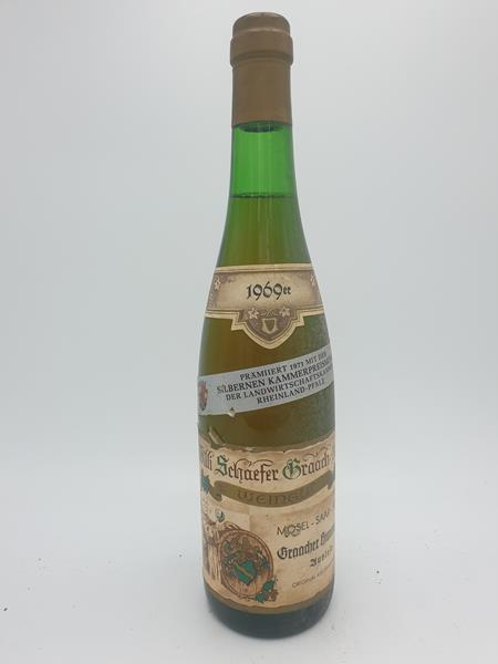 Willi Schäfer - Graacher Himmelreich Riesling Auslese Goldkapsel 1969