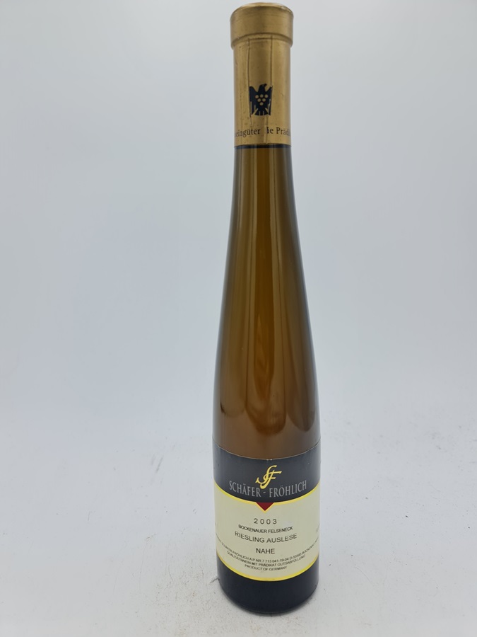 Schäfer-Fröhlich - Bockenauer Felseneck Riesling Auslese Goldkapsel 2003 375ml
