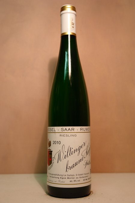 Le Gallais 'Egon Müller zu Scharzhof ' - Wiltinger braune Kupp Riesling Spätlese 2010