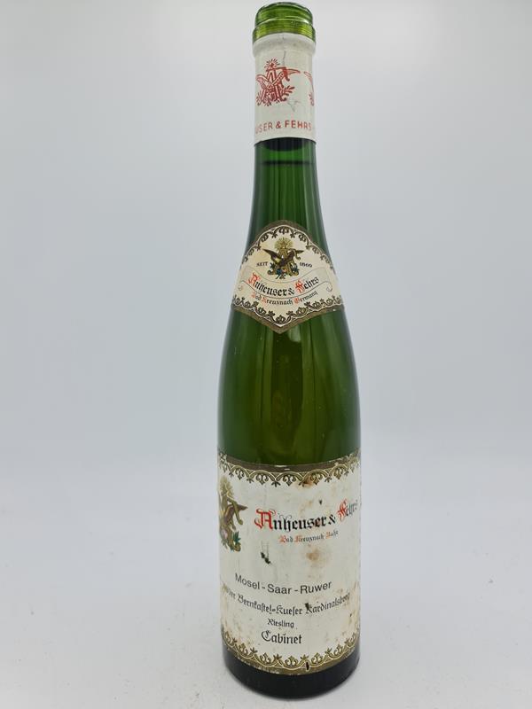 Anheuser & Fehrs - Bernkastel-Kueser Kardinalsberg Riesling Cabinet 1959