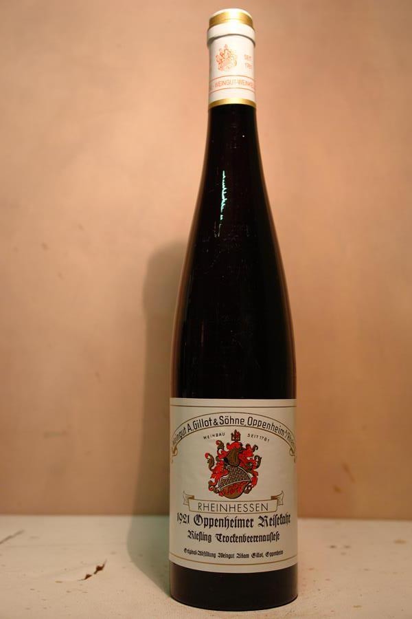 Weingut A.Gillot & Söhne - Oppenheimer Reisekahr Riesling Trockenbeerenauslese 1921