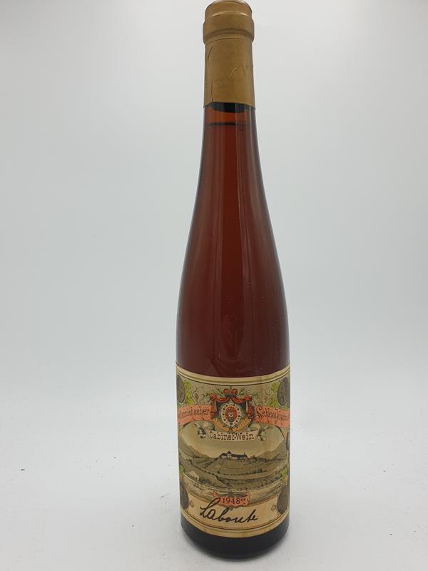 Schloss Johannisberg Riesling Beerenauslese Goldlack 1948