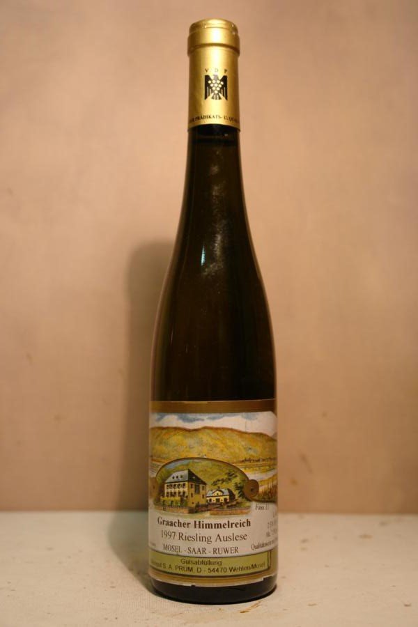 S. A. Prüm - Graacher Himmelreich Riesling Auslese Goldkapsel Fass 11 1997 500ml