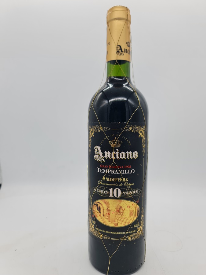 Bodegas Navalon Anciano 'Aged 10 Years' Gran Reserva Tempranillo 1998