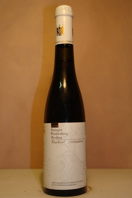 Weingut Dr. Heger - Ihringer Winkelberg Riesling Trockenbeerenauslese 1998 375ml