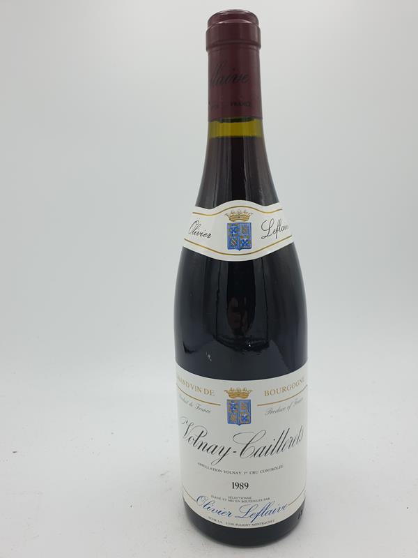 Olivier Leflaive - Volnay 1er Cru 'Les Caillerets' 1989