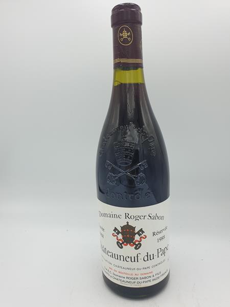 Domain Roger Sabon - Chateauneuf-du-Pape Cuvée Réservée 1988