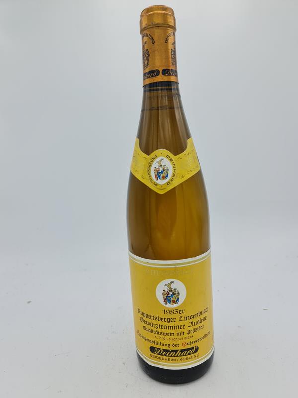 Gutsverwaltung Deinhard - Ruppertsberger Linsenbusch Gewürztraminer Auslese 1983