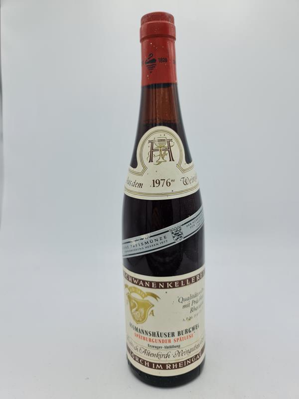 Weingut Friedrich Altenkirch - Assmanshäuser Burgweg Spätburgunder Spätlese 1976