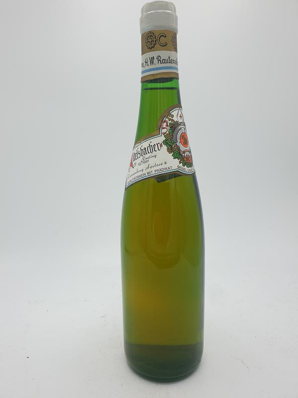Rautenstrauch - Eitelsbacher Karthäuserhofberger Kronenberg Riesling Auslese (1 Stars) Goldkapsel 1976
