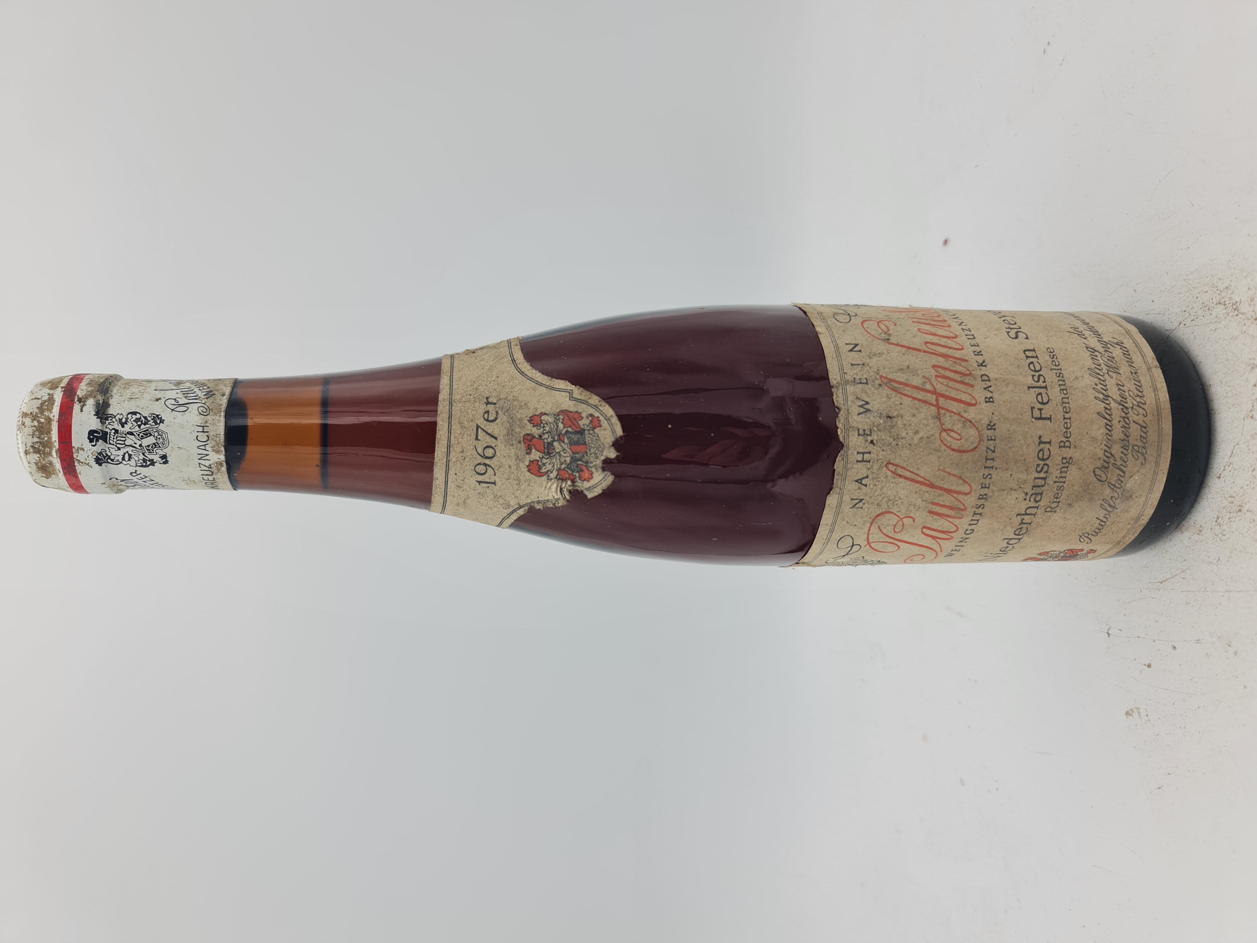 Winery Paul Anheuser - Niederhäuser Felsen-Steyer Riesling Beerenauslese 1967