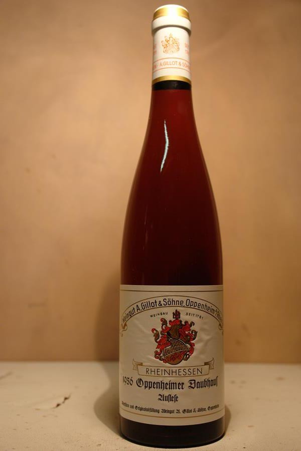 Weingut A.Gillot & Söhne - Oppenheimer Daubhaus Riesling Auslese 1956